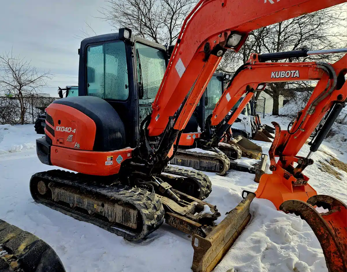 2021 Kubota KX040-4GA Excavator
