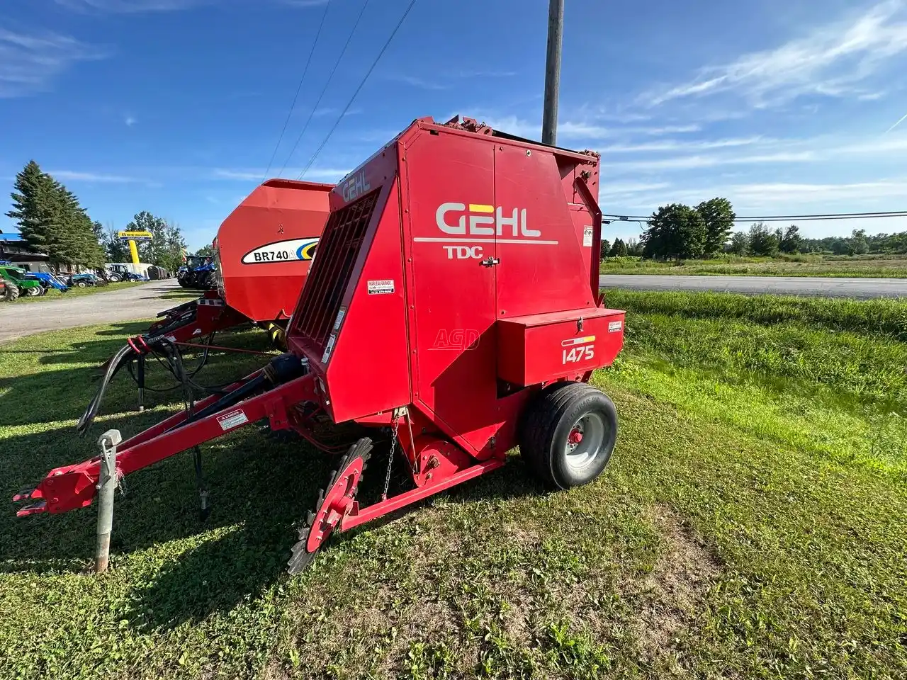 Used 1996 Gehl 1475 TDC Round Baler AgDealer