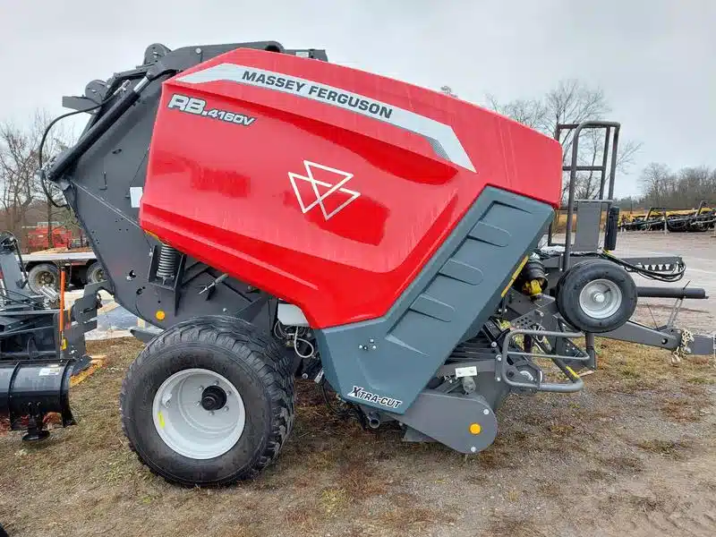Gallery image 1 for New 2024 Massey Ferguson RB 4160V Round Baler
