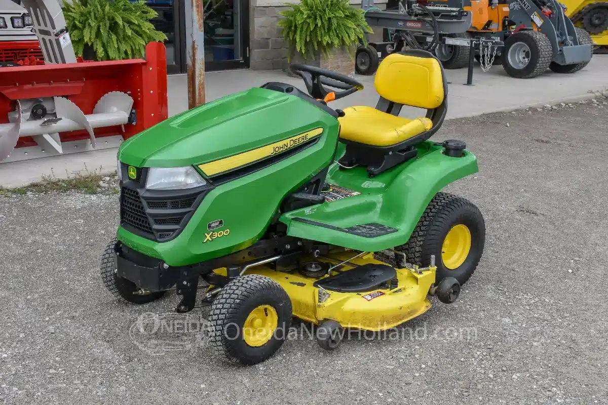 Gallery image 2 for Used 2015 John Deere X300 Lawn Tractor