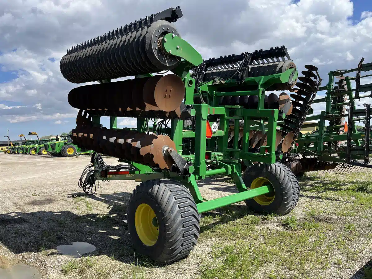 Gallery image 2 for Used 2022 John Deere 2680H Disc