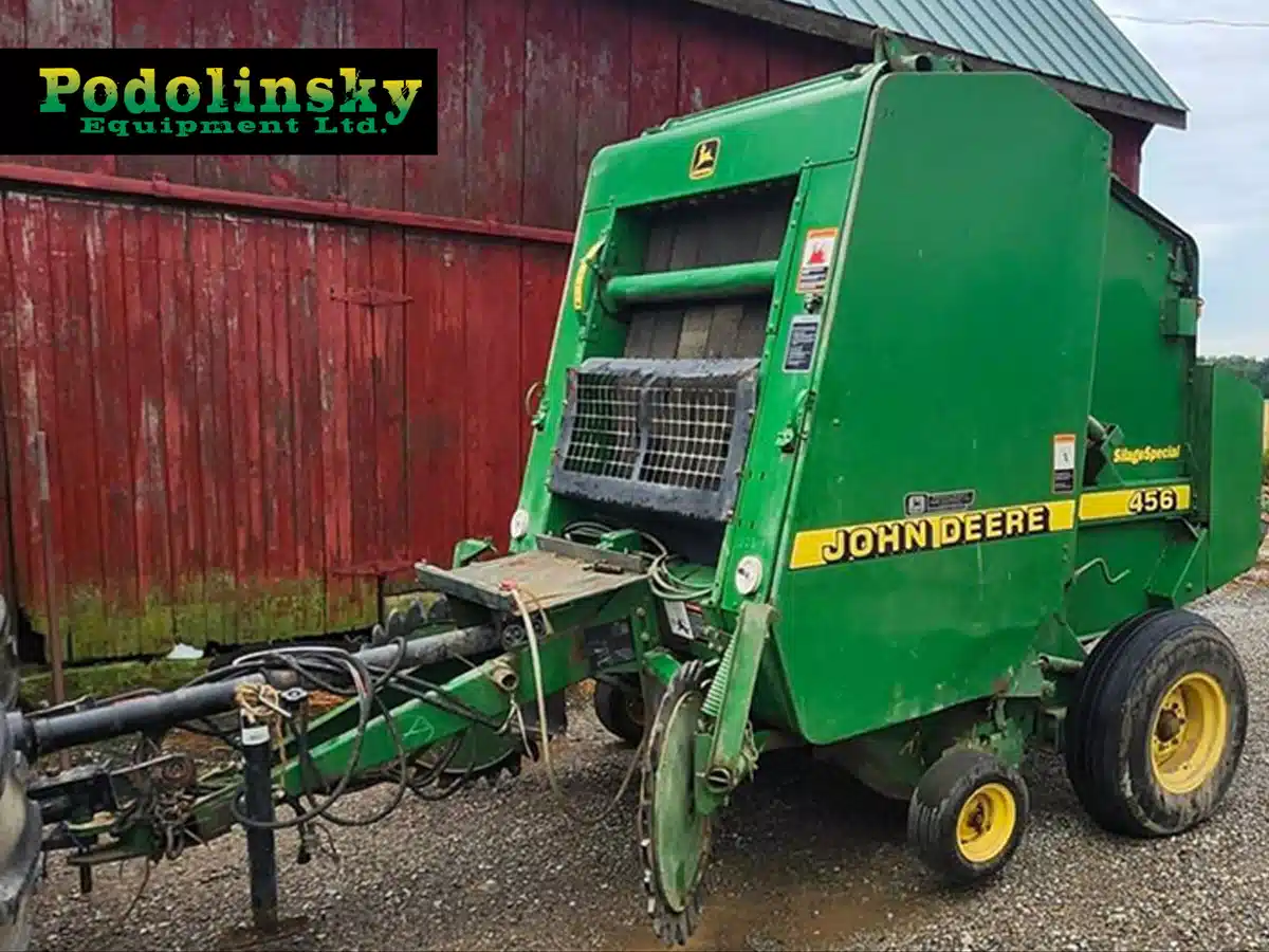 Gallery image 1 for 1998 John Deere 456 Silage Special Round Baler