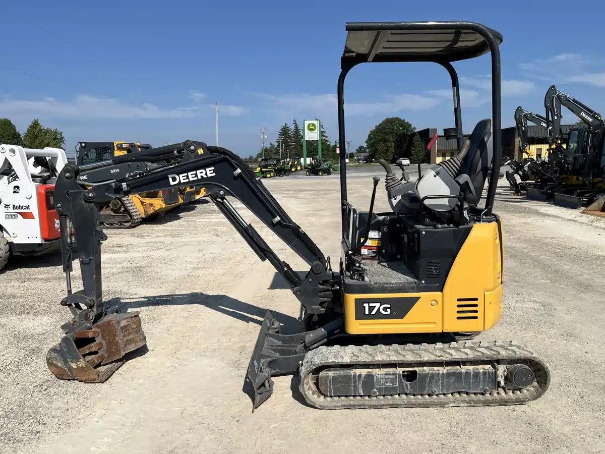 Gallery image 2 for Used 2022 John Deere 17G Excavator