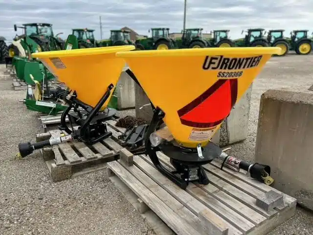 Gallery image 2 for 2024 Frontier SS2036B Poly Broadcast Spreader NEW Spreader - Broadcast