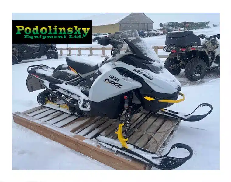 2024 Bombardier Ski Doo MX-Z 850 Adrenaline Blizzard Snowmobile