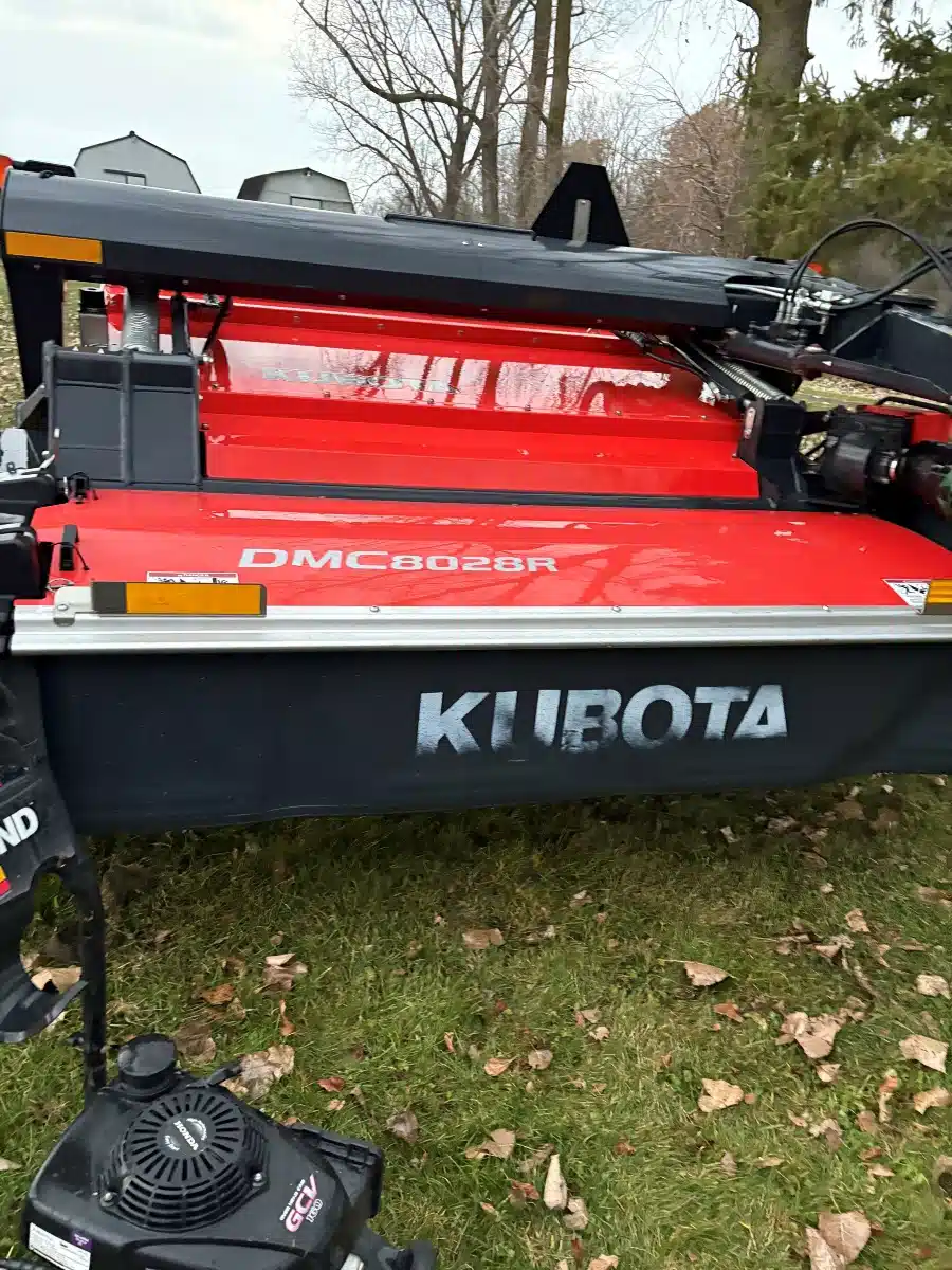 Used 2019 Kubota DMC8028R Disc Mower Conditioner