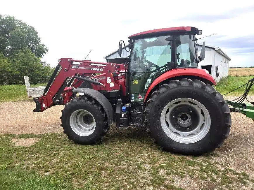 Used 2021 Case IH FARMALL 120C Tractor Loader