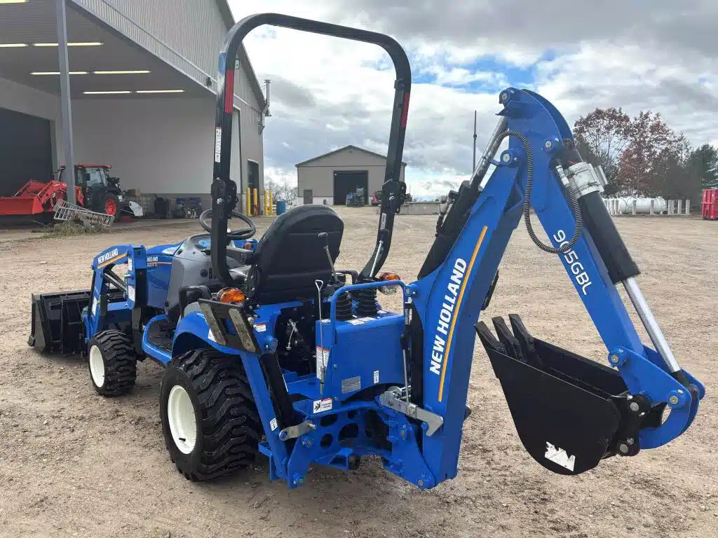 Used 2024 New Holland Workmaster 25S Backhoe