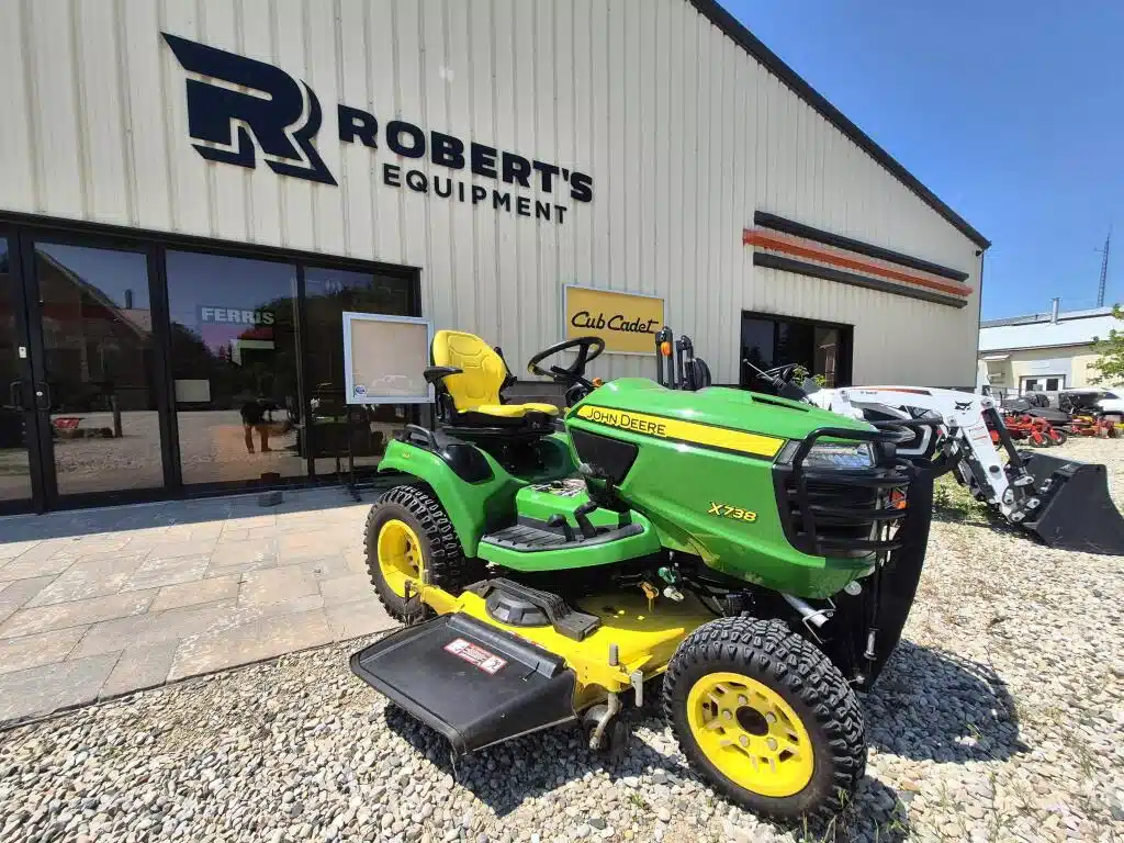 Used 2020 John Deere X738 Lawn Tractor