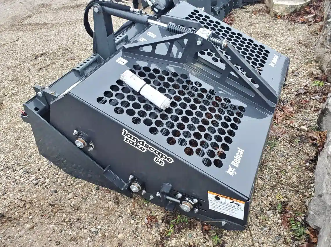 Gallery image 1 for Used 2021 Bobcat 5B Landscape Rake Skid Steer Attachment