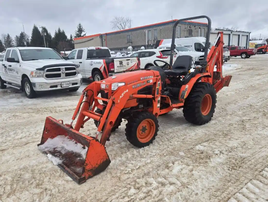 Used 2010 Kubota B3200HSD Backhoe