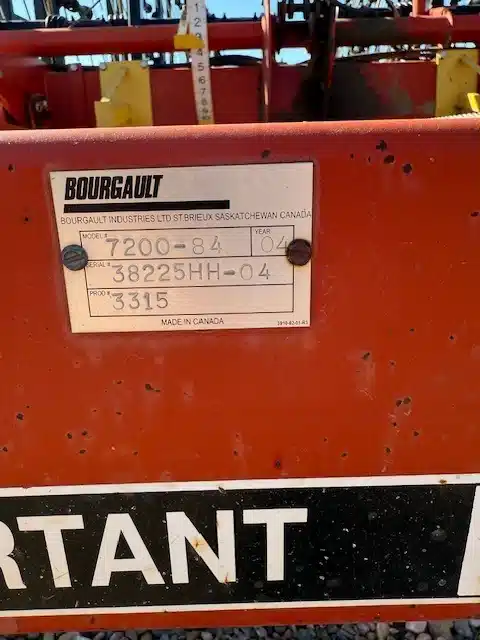 Gallery image 2 for Used 2004 Bourgault 7200 Harrow