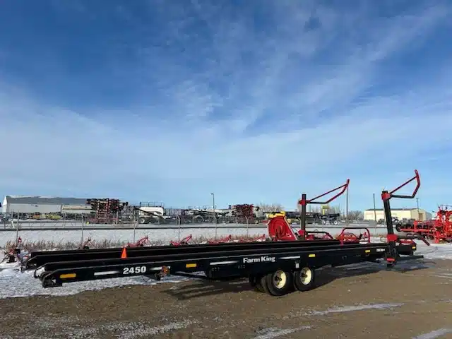 Used 2013 Buhler Farm King BM2450 Bale Mover