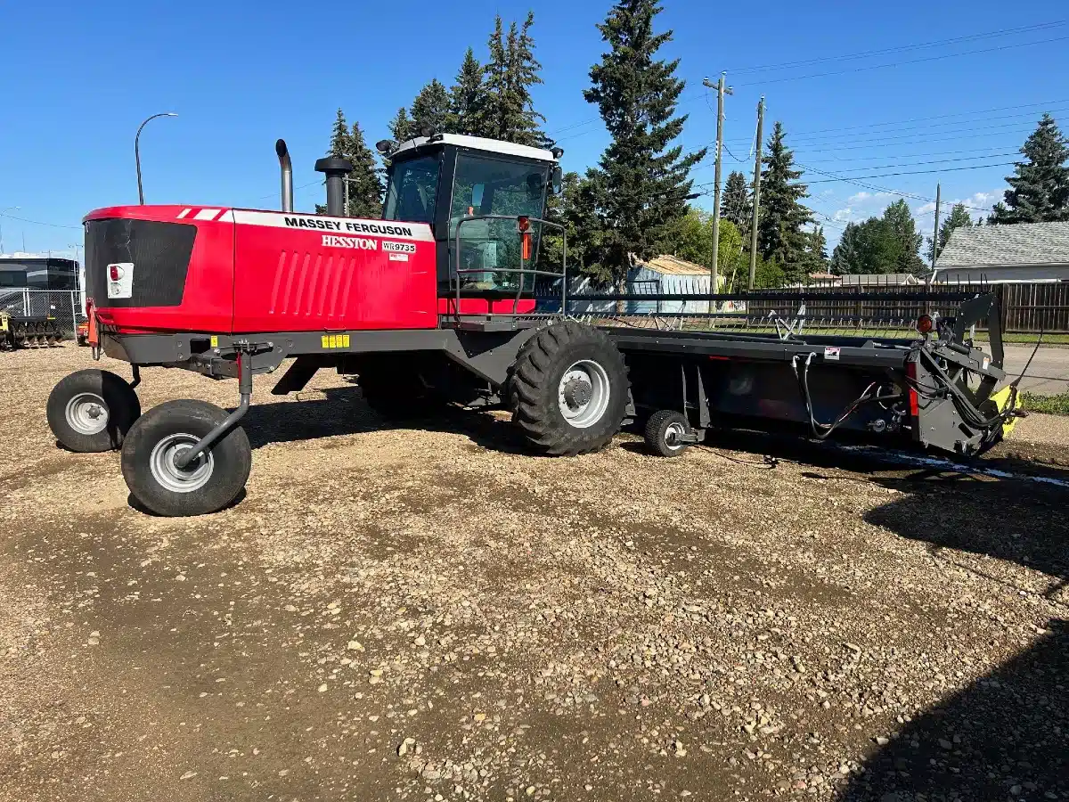 Gallery image 1 for Used 2013 Massey Ferguson WR9735 Windrower