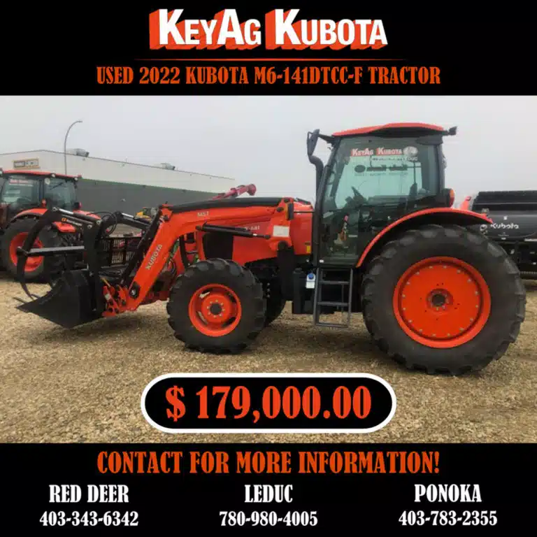 Gallery image 1 for Used 2022 Kubota M6-141DTCC-F Tractor Tractor