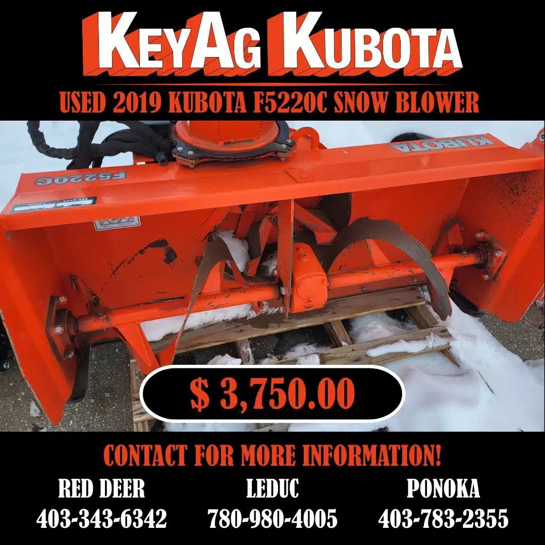 Gallery image 1 for Used 2019 Kubota F5220 Snow Blower