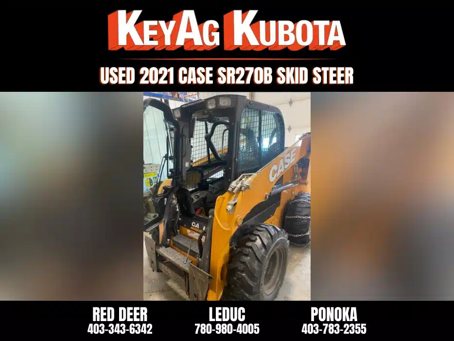 Gallery image 1 for Used 2021 Case SR270B Skid Steer