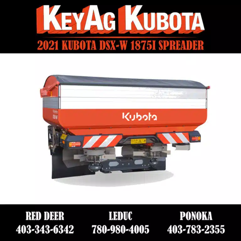 Gallery image 1 for New 2021 Kubota DSX-W 1875I GEO Spread Weighting Spreader Spreader - Broadcast