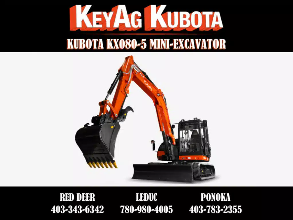 Gallery image 1 for New 2024 Kubota K Series KX080-5 Excavator