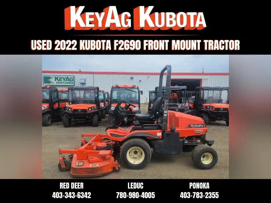Gallery image 1 for Used 2022 Kubota F2690 Mower - Front Deck