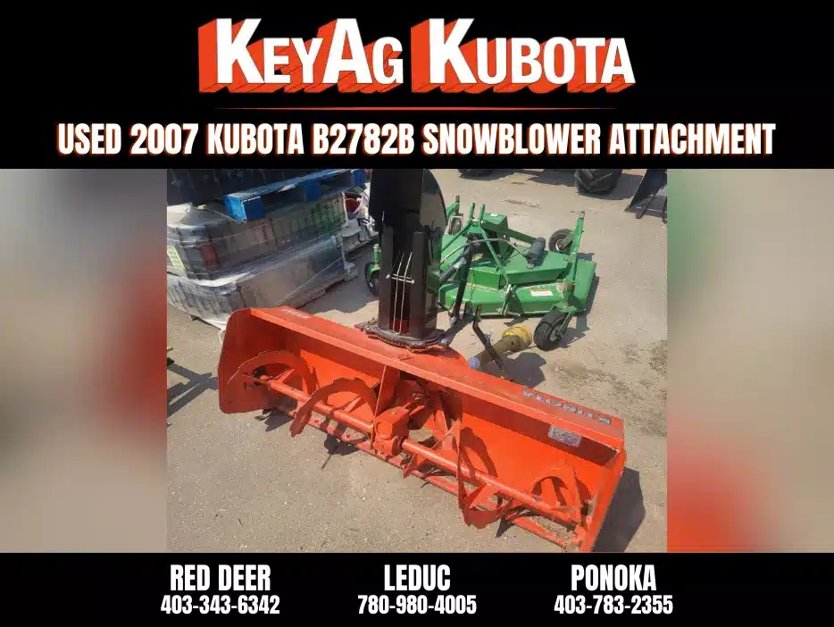 Gallery image 1 for Used 2007 Kubota B2782B Snow Blower