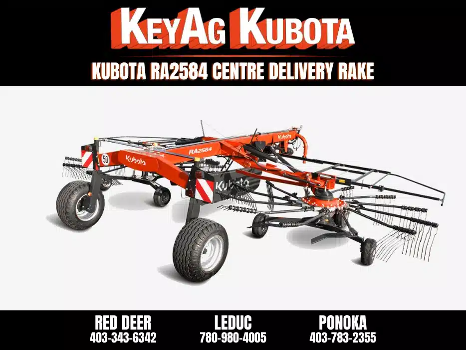 Gallery image 1 for New 2024 Kubota RA2584 Centre Delivery Rake Rake