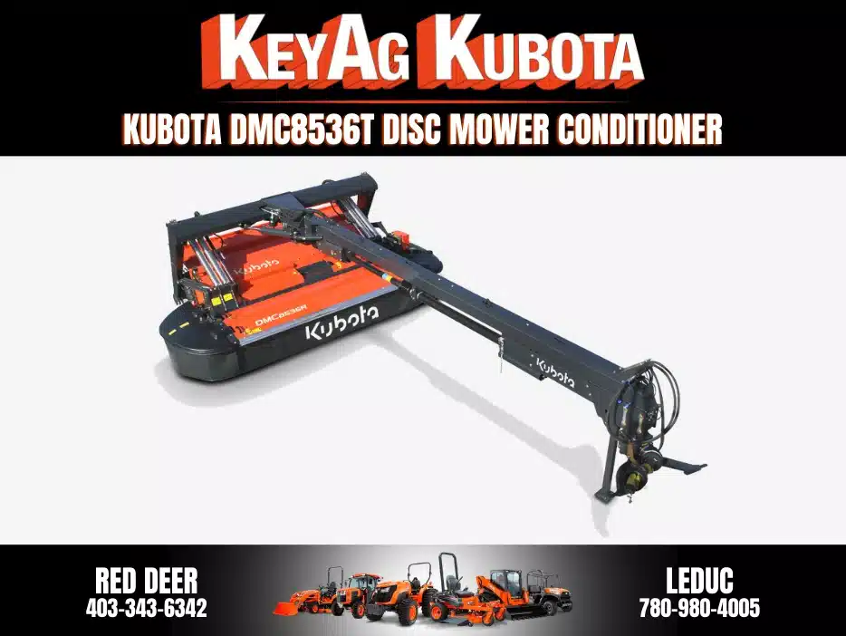 Gallery image 1 for 2023 Kubota DMC8536T Disc Mower Conditioner