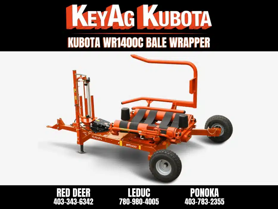 Gallery image 1 for New 2024 Kubota WR1400C Bale Wrapper Bale Wrapper