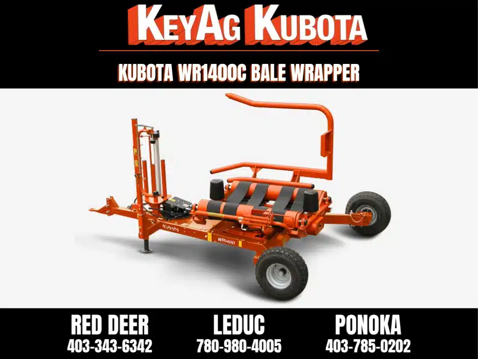 Gallery image 1 for 2024 Kubota WR1400C Bale Wrapper