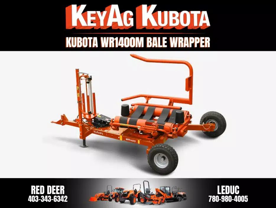 Gallery image 1 for 2024 Kubota WR1400M Bale Wrapper
