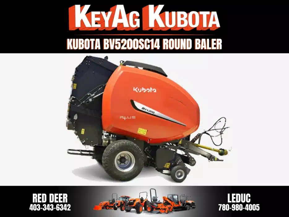Gallery image 1 for 2024 Kubota BV5200SC14 Round Baler