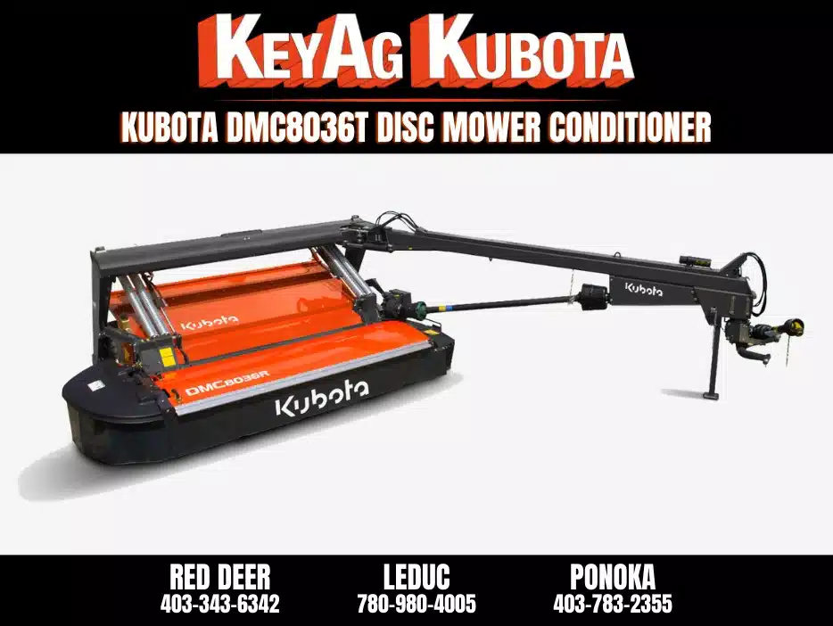 Gallery image 1 for New 2024 Kubota DMC8036T Disc Mower Conditioner