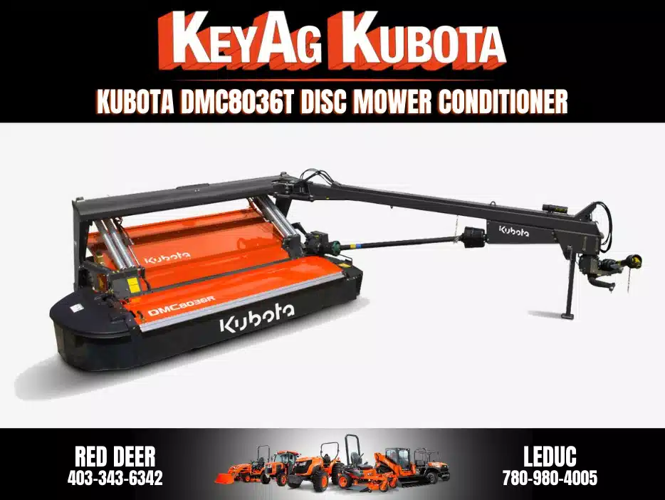 Gallery image 1 for 2024 Kubota DMC8036T Disc Mower Conditioner