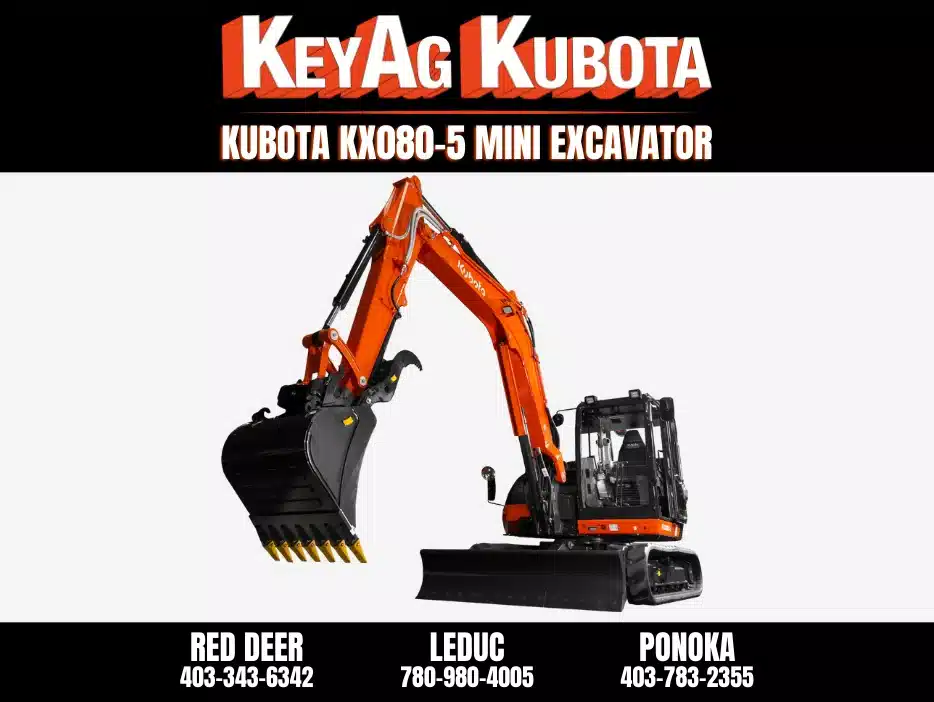 Gallery image 1 for New 2024 Kubota KX080-5 Excavator
