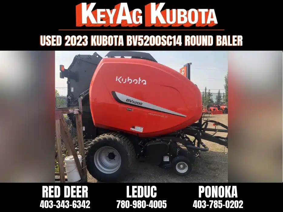 Photo de la Galerie 1 pour 2023 Kubota BV5200SC14 Presse à Balle Ronde