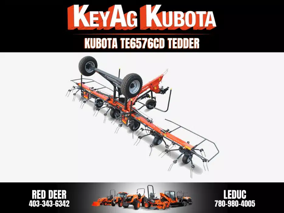 Gallery image 1 for 2025 Kubota TE6576CD Tedder