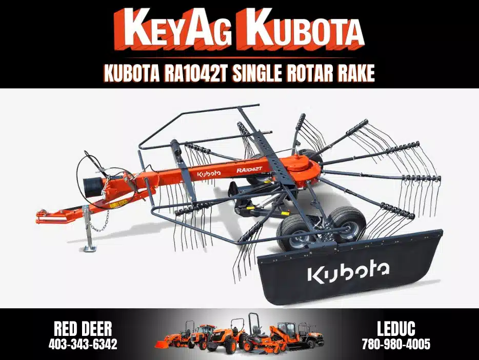 Gallery image 1 for 2025 Kubota RA1042T Rake