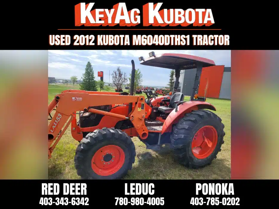 Gallery image 1 for 2012 Kubota M6040DTHS Tractor
