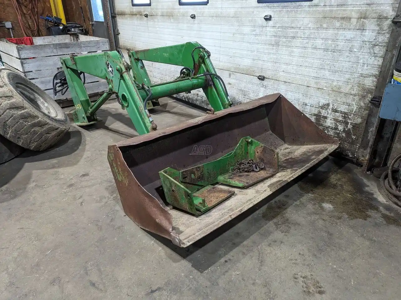Gallery image 1 for Used John Deere 145 Front End Loader