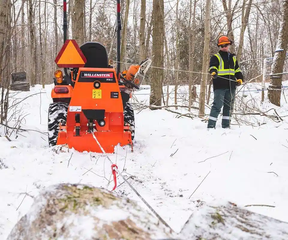 Gallery image 1 for New 2024 Wallenstein FX40 Forestry Winch
