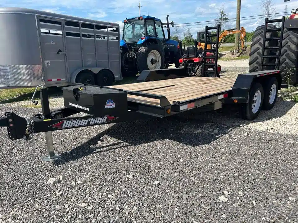 Gallery image 1 for New 2024 Weberlane EC1400S Trailer - Flat Deck