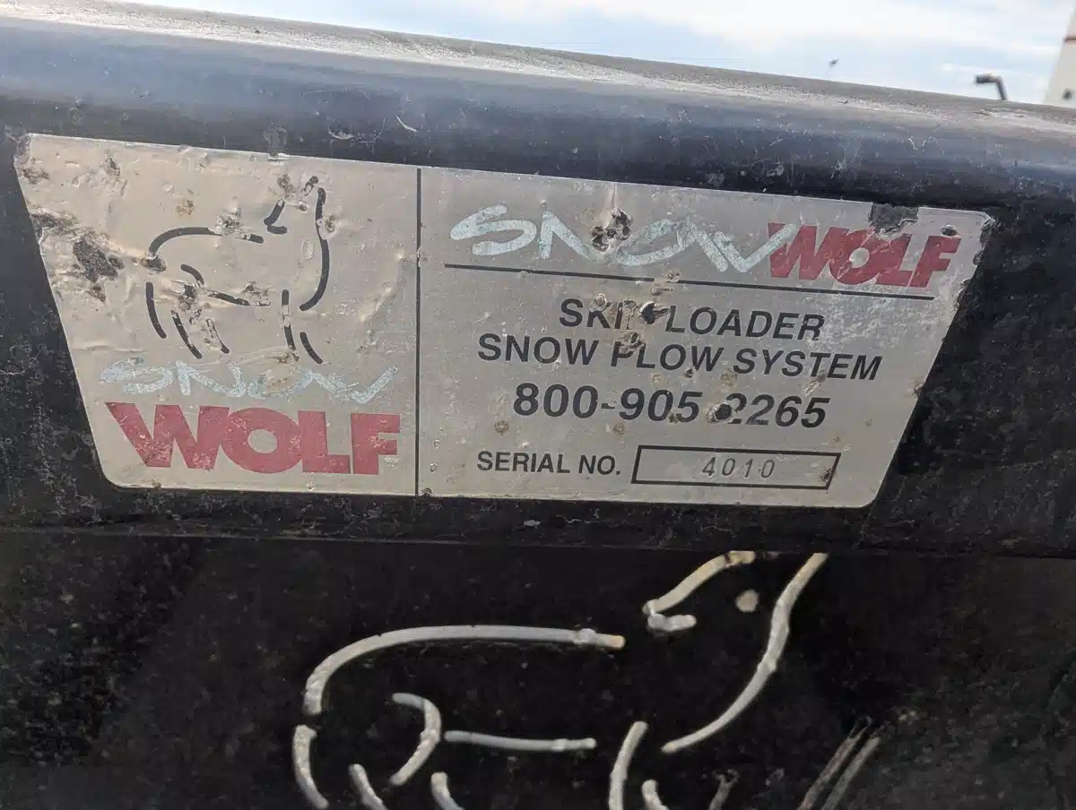 Used Snow Wolf 9 Dozer Blade