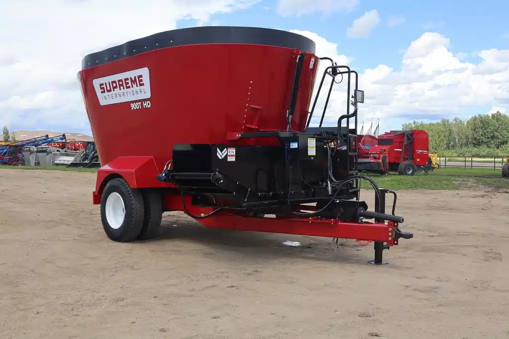 Photo de la Galerie 1 pour 2026 Supreme 900T Vertical Mixer Single Axle HD Mélangeur