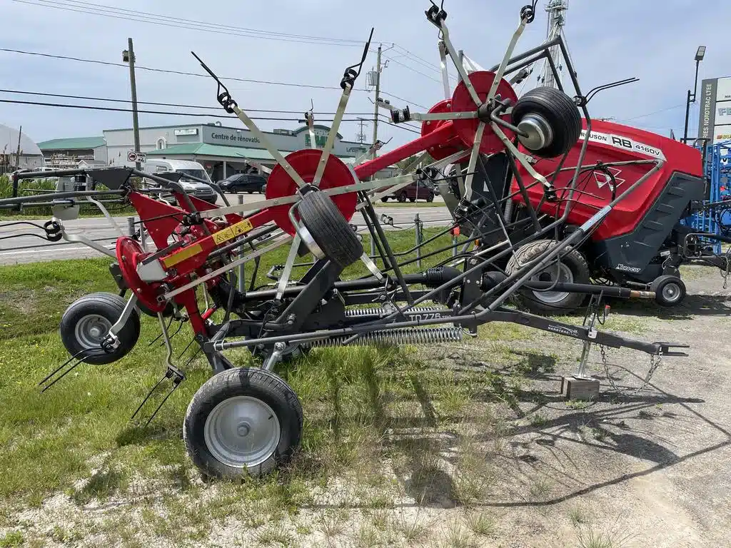 Gallery image 1 for New 2023 Massey Ferguson TD776 Tedder Rake