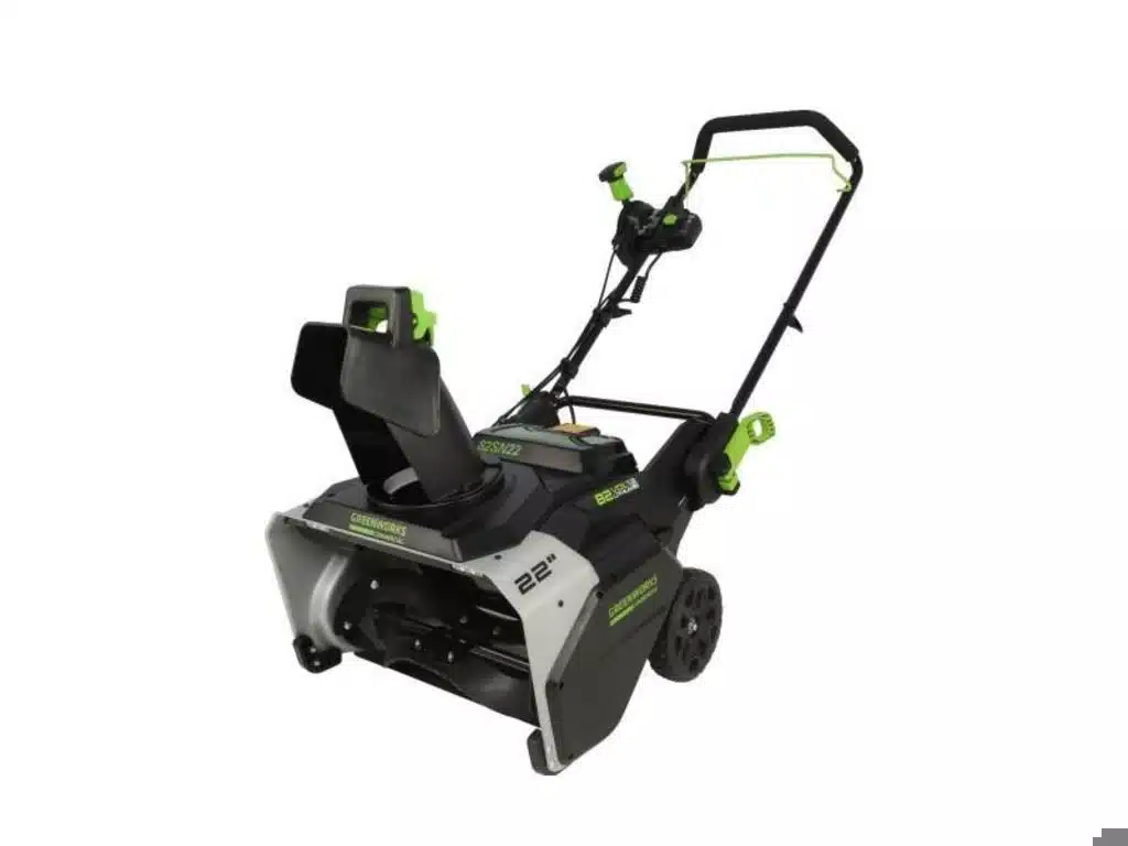 New 2025 Greenworks Commercial 82 Volt Snow Throwers 82SN22 Snow Blower