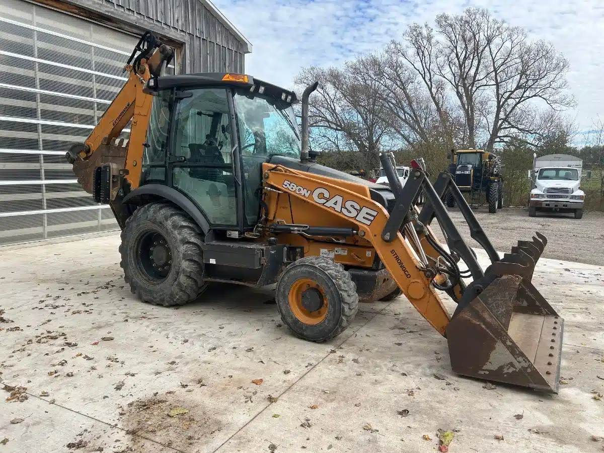Used 2018 Case 580N Backhoe Loader