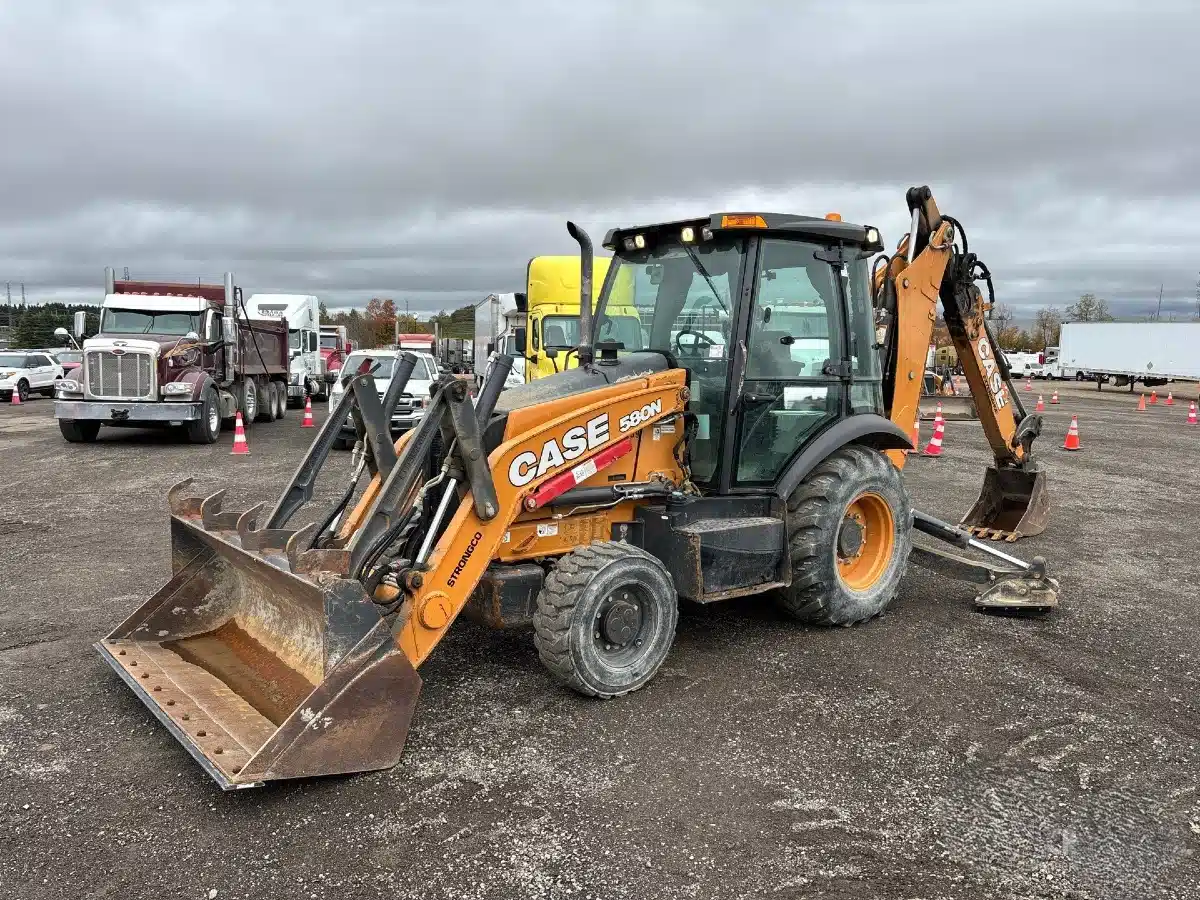 Used 2018 Case 580N Backhoe Loader