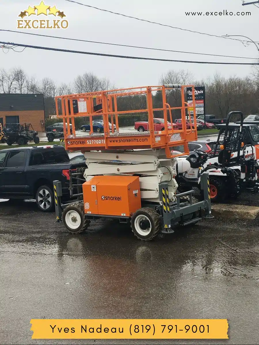 Image pour Usagé 2024 Snorkel S2770RTE élévateur à ciseaux