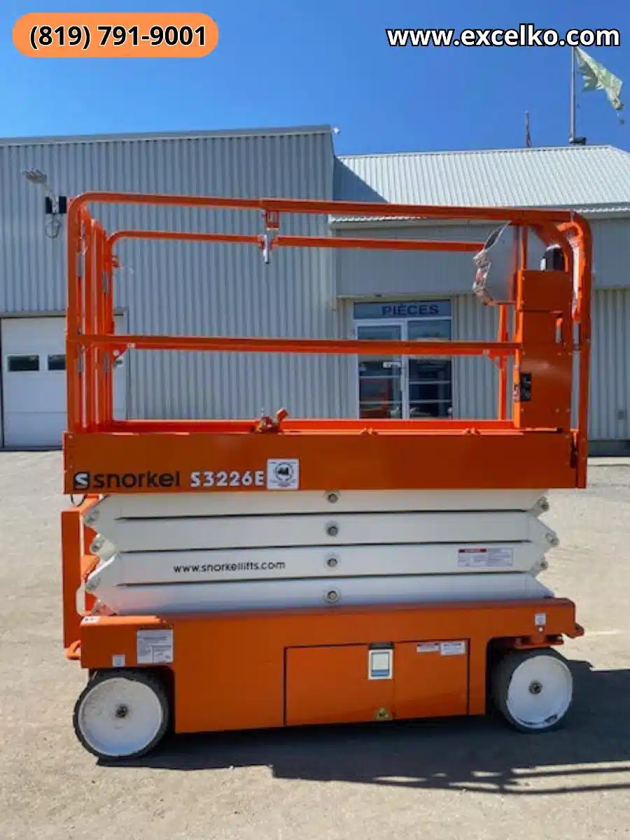 Gallery image 1 for New 2024 Snorkel S3226E Scissor Lift