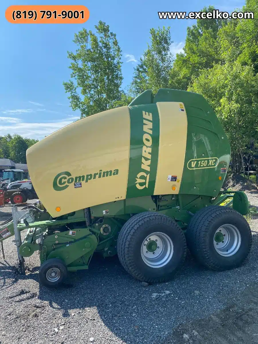 Gallery image 2 for Used 2015 Krone COMPRIMA V 150 XC Round Baler